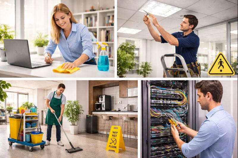 ¿Cómo cuidar una oficina para que se mantenga funcional y segura?